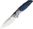 Real Steel Hoeft Blue Damascus G10 - RS7901DB
