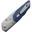 Real Steel Hoeft Blue Damascus G10 RS7901DB