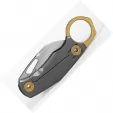 Real Steel Shade Framelock Black-Gold RS7913