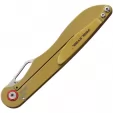 Real Steel RealSlim Framelock Gold RS7932