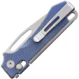 Real Steel Vis Folder Denim Micarta RS8051DM