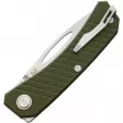 Real Steel Akuma Linerlock Olive Green RS9112