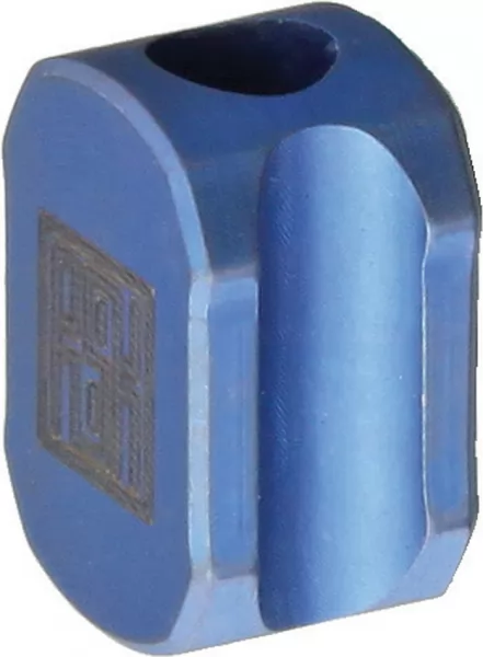 Real Steel Titanium Hexagon Lanyard Bead RSL1101