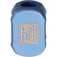 Real Steel Titanium Hexagon Lanyard Bead RSL1101