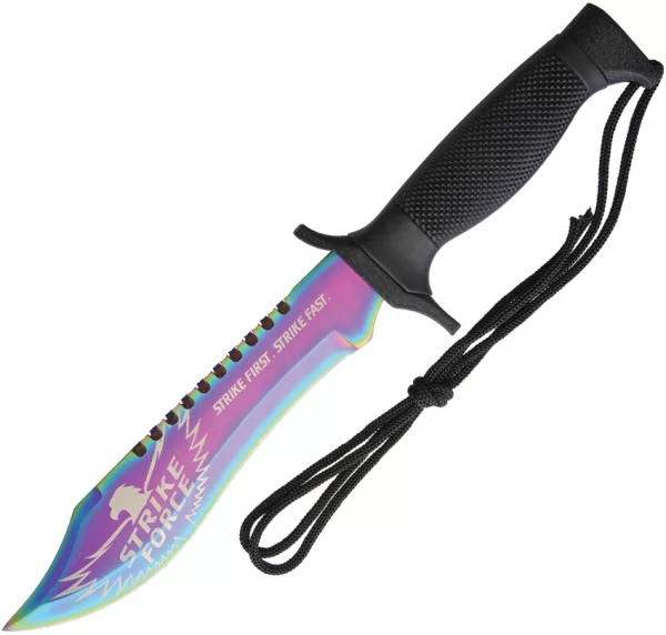 Renegade Tactical Steel Rainbow Tactical Bowie RT145