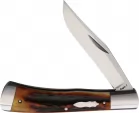 Old School Knifeworks Ruple 1 Trapper Amber Stag - RUP1AS