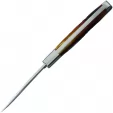 Old School Knifeworks Ruple 1 Trapper Amber Stag RUP1AS