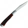 Old School Knifeworks Ruple 1 Trapper Mahogany Bone RUP1MB