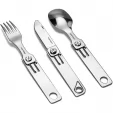 ROXON 3 in 1 Camping Utensil Set RXC1