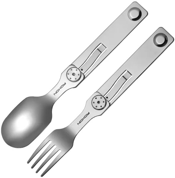 ROXON 2 in 1 Camping Utensil Set RXC2