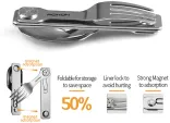 ROXON 2 in 1 Camping Utensil Set RXC2