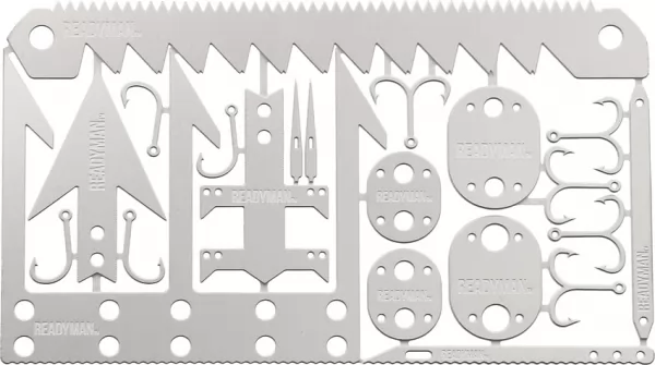 Readyman Wilderness Survival Card RYM01
