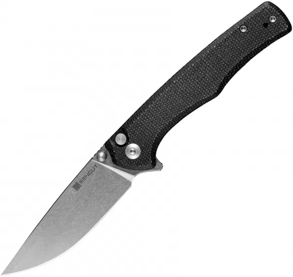 SENCUT Crowley Button Lock Micarta S210122