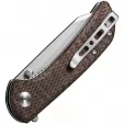 SENCUT Fritch Linerlock Micarta S220143