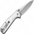 SENCUT ArcBlast Button Lock Silver S22043B2