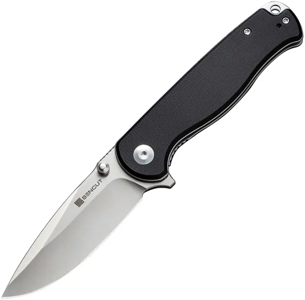 SENCUT Errant Linerlock Black Micarta S23054B3