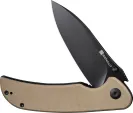 SENCUT Borzam Linerlock Tan G10 S230772