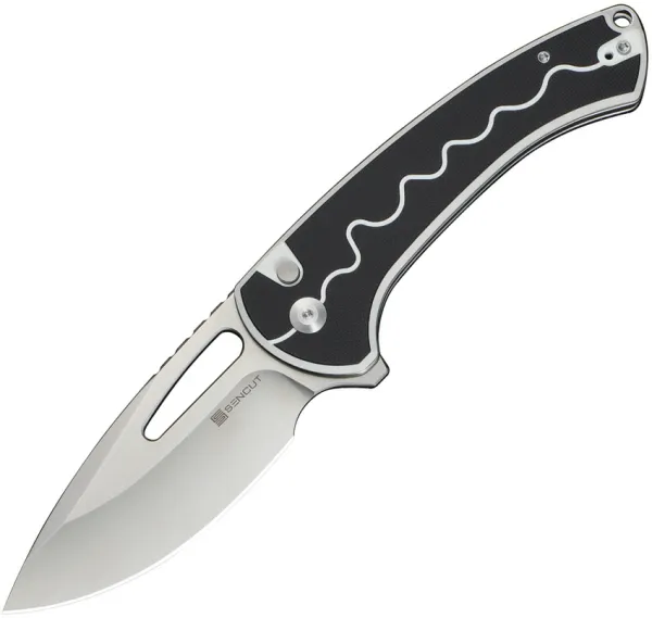 SENCUT Squiggy Button Lock Black S24082A1