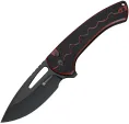 SENCUT Squiggy Button Lock Red - S24082A3