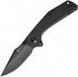 SENCUT Actium Linerlock Black G10 - SA02C