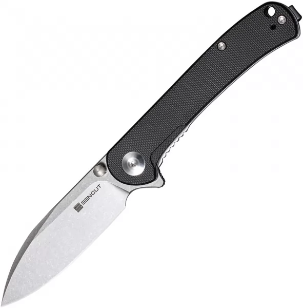 SENCUT Scepter Linerlock Black G10 SA03B