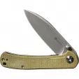 SENCUT Scepter Linerlock Grn Micarta SA03E