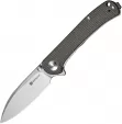 SENCUT Scepter Linerlock Grn Micarta - SA03F
