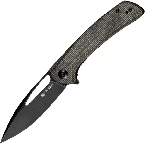 SENCUT Honoris Linerlock Grn Micarta SA07B