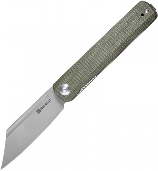 SENCUT Bronte Linerlock Micarta Grn SA08B