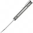 SENCUT Bronte Linerlock Micarta Grn SA08B