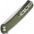 SENCUT Neches Linerlock Grn Micarta SA09C