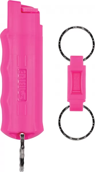 Sabre Key Ring Pepper Spray Pink self defense SA10558
