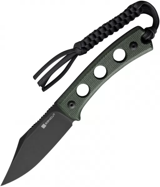 SENCUT Waxahachie Fixed Blade GrnMic SA11C