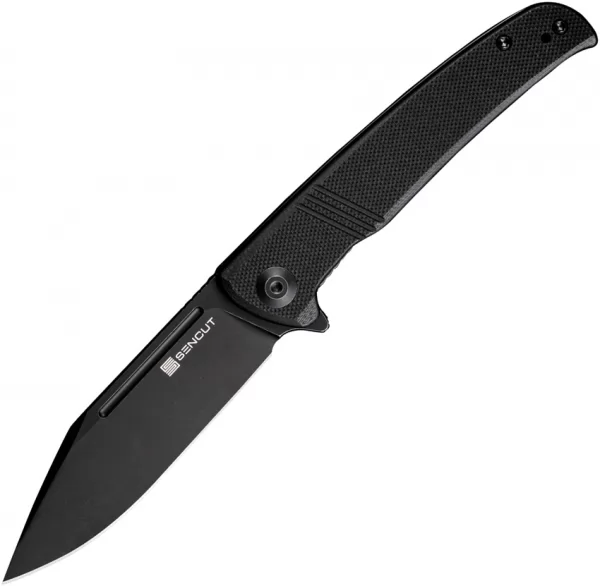 SENCUT Brazoria Linerlock Black G10 SA12A