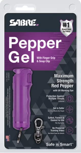 Sabre Pepper Gel Keyring self defense SA15373