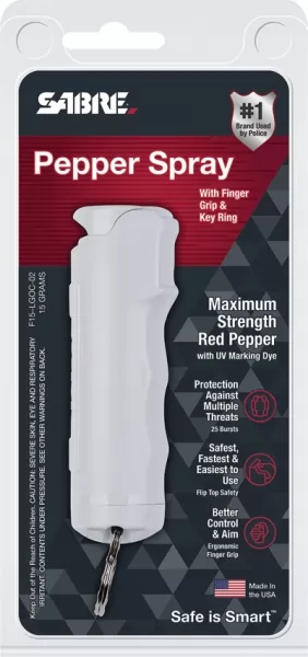 Sabre Pepper Gel Keyring Gray self defense SA15378
