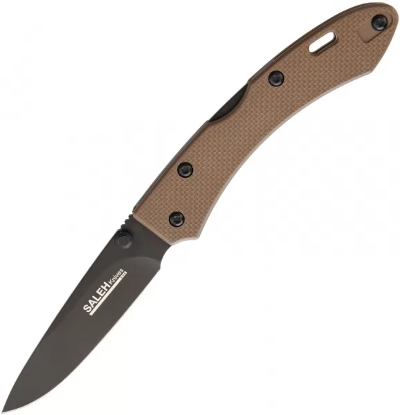 SALEH Knives Lockback Desert Tan SALSNB