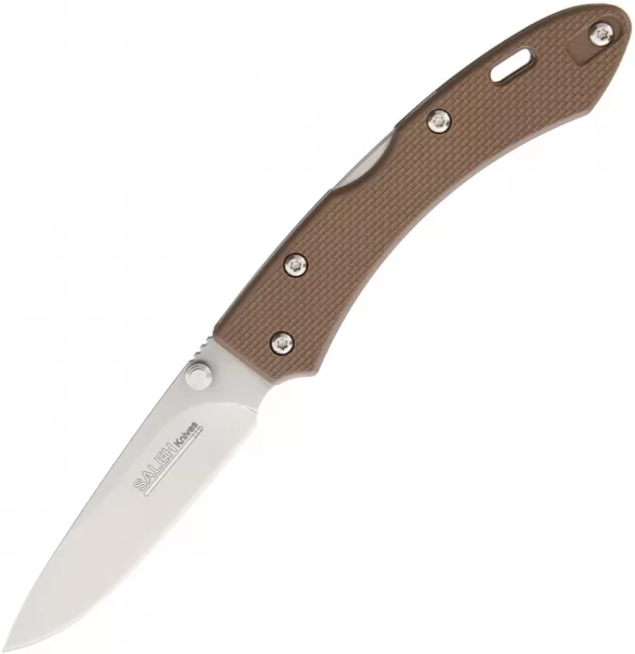 SALEH Knives Lockback Desert Tan SALSNS