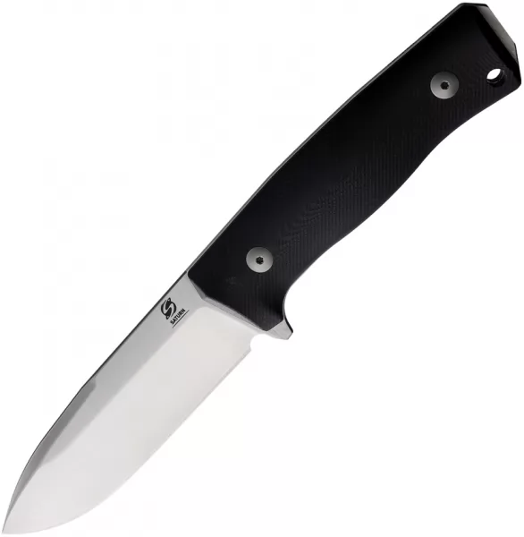 Saturn Knives Mimas Fixed Blade Black SAT01MB