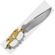 Sniper Bladeworks British Death Head Bowie SBBDHBRZSAT