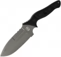 Sniper Bladeworks Mamu Fixed Blade Black/Satin - SBMAMUBS