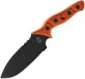 Sniper Bladeworks Mamu Fixed Blade Org/Blk - SBMAMUORGB