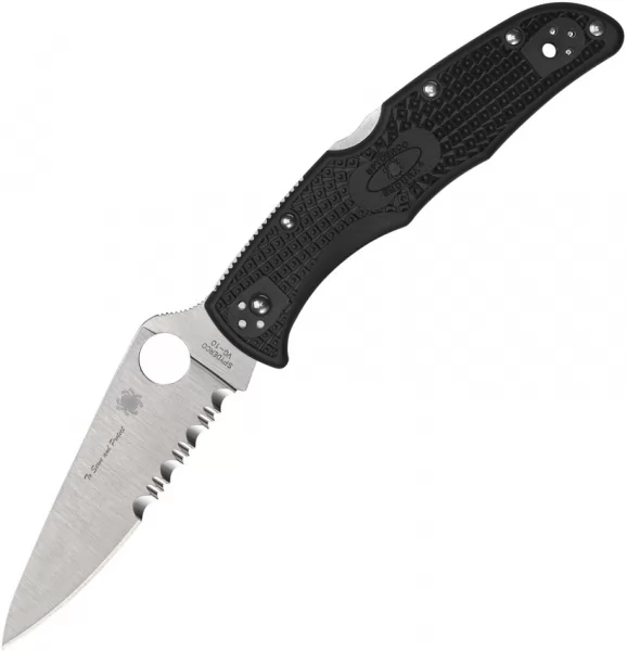 Spyderco Endura 4 Lockback Black knives SC10FPSBKBL