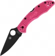 Spyderco Pink Heals Delica Lockback - SC11FPPNS30VBK