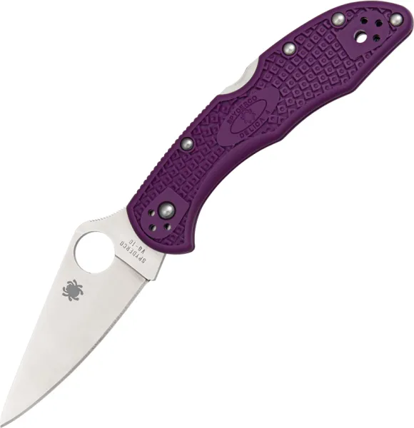 Spyderco Delica Flat Ground SC11FPPR 