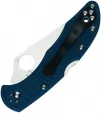 Spyderco Delica 4 Lockback Blue knives SC11FSK390