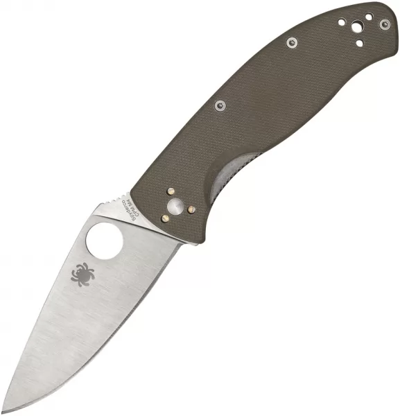 Spyderco Tenacious Linerlock Brown G10 knives SC122GBNM4P