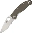 Spyderco Tenacious Linerlock Brown G10 - SC122GBNM4PS