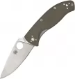 Spyderco Tenacious Linerlock Brown G10 - SC122GBNM4P