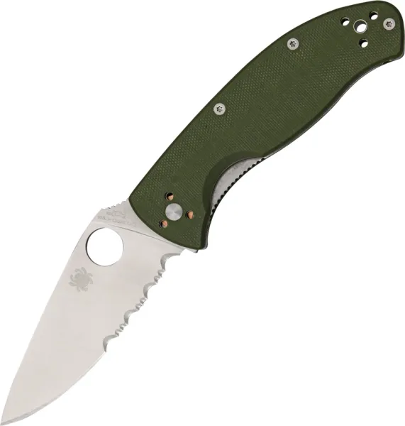 Spyderco Tenacious Linerlock Green knives SC122GPSGR